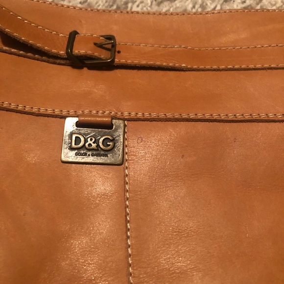 Authentic Dolce & Gabanna tan leather boots - Picture 4 of 7